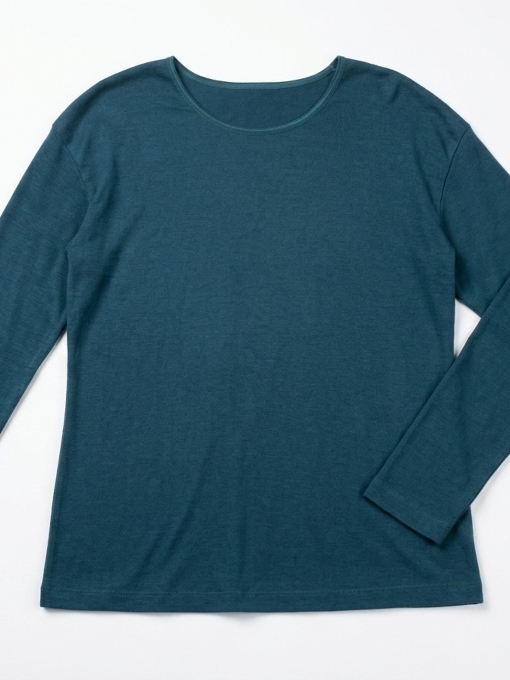 Dress Barn Teal Short-Sleeve Knit Top